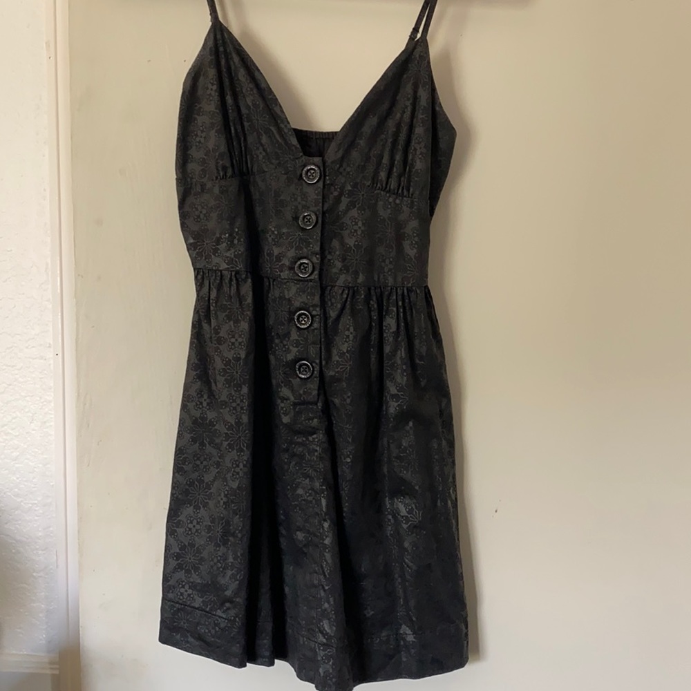 Insight black babydoll dress